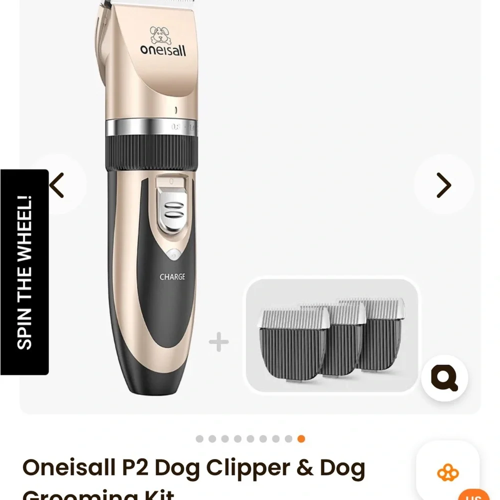 Oneisall Pet Electric Clipper